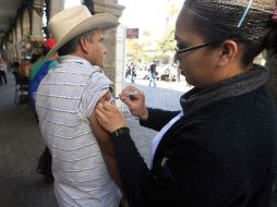 La SSJ lleva aplicadas nueve mil 793 vacunas contra la influenza estacional. ARCHIVO  /