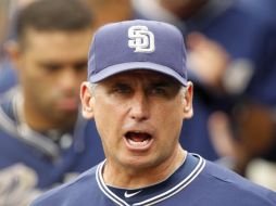 Bud Black de San Diego ganó el galardón sólo con un punto de diferencia ante Baker. AP  /