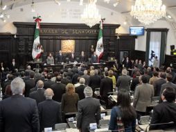 El Senado analizará la propuesta presidencial del mando único. EL UNIVERSAL  /