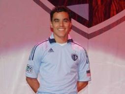 Omar BRavo fue presentado en la nueva era del equipo de Kansas City de la MLS. ESPECIAL MLS  /