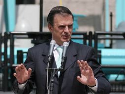 El jefe de Gobierno del Distrito Federal, Marcelo Ebrard. EL UNIVERSAL  /