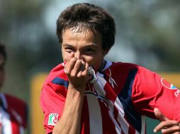 Érik Torres ha marcado 51 goles con los diferentes equipos juveniles del Guadalajara durante los dos últimos años. MEXSPORT  /