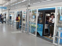 Según el proyecto del BRT en Tlaquepaque, hasta 110 mil personas se trasladarán a diario entre el Álamo y El Salto. ARCHIVO  /