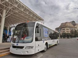 Aspecto de un ejemplar de la unidad prototipo, que el próximo lunes arrancará la etapa de prueba en la ruta 604. S. NÚÑEZ  /