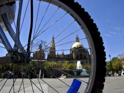 Los esfuerzos por movilizar a Guadalajara sobre dos ruedas aumentan cada día en las calles de la ciudad.  /