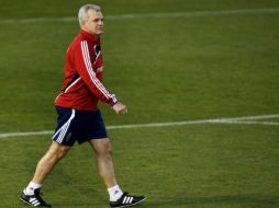 El mexicano Javier Aguirre quiere ver lucha, pelea y calidad en el duelo ante el Getafe. EFE  /