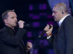 Miguel Bosé canto temas como ''Nena'' y ''Estuve a punto de''. EL UNIVERSAL  /