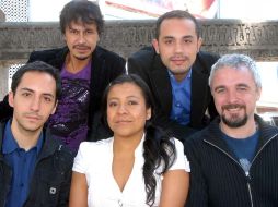 Elenco de la película ''Año bisiesto''.  Gustavo Sánchez Parra, Mónica del Carmen, así como Michael Rowe. NTX  /