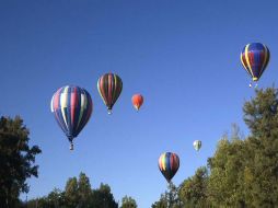 Alrededor de 20 globos aerostáticos volarán en la reserva de la biósfera MAB-UNESCO de la Primavera. ARCHIVO  /