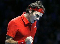 Roger Federer ganó los tres partidos de su grupo. AP  /