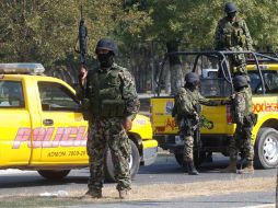 Se mantiene bajo reserva el estado total de elementos de la Armada desplegados en ambas entidades. EL UNIVERSAL  /