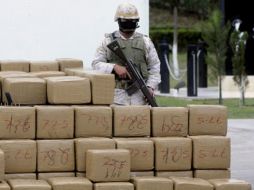 Aunque se desconoce la cantidad de marihuana dentro del túnel, se piensa que hay aún más. NOTIMEX  /