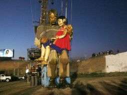 Los Gigantes se fueron a dormir, incluido Xolo, para mañana iniciar nuevamente el recorrido juntos. A. GARCÍA  /