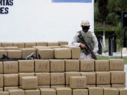 Marihuana decomisada en Sonora. NTX  /