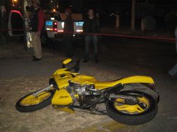 El fallecido circulaba a bordo de su motocicleta cuando fue arrollado por un vehículo.O. RUVALCABA  /