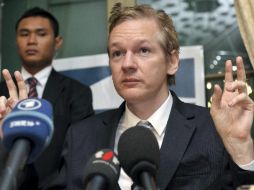 Assange, fundador del portal que hace las revelaciones, tiene varias acusaciones en su contra en el marco de la polémica. EFE  /