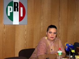 Beatriz Paredes Rangel, presidenta nacional del Partido Revolucionario Institucional. ARCHIVO  /