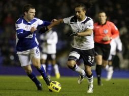El Tottenham y el Birmingham no se hicieron daño en su encuentro de la Liga Premier. EFE  /