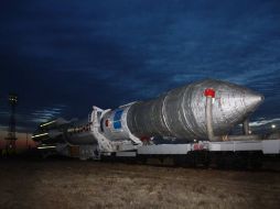 Un cohete Proton-M, que transportaba a tres satélites para el sistema ruso de navegación Glonass. AFP  /