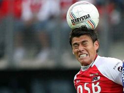 El jugador mexicano Héctor Moreno pudo apoyar a su equipo en todo el partido. MEXSPORT  /