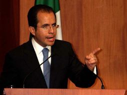 César Nava descartó pretender la jefatura de Gobierno del Distrito Federal. NTX  /