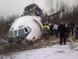 El acvión que se creaía de orígen iraní era estadounidense. EFE  /
