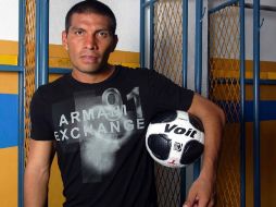 El ex jugador de Tigres Alfredo González Tahuilán, ya se presentó con el Atlas como nuevo refuerzo. MEXSPORT  /