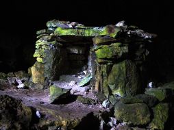 En la imagen, templo miniatura en la cueva de Satachannah. EL UNIVERSAL  /