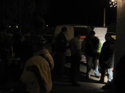 El elemento de seguridad privada cayó muerto de manera instantánea. O. RUVALCABA  /