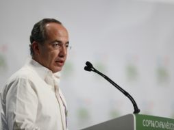 El Presidente responde a las polémicas publicaciones desde al Cumbre de Cancún. EFE  /