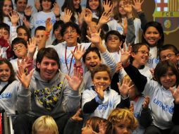 Lionel Messi aseguró que sigue viendo al futbol como un gusto más allá de una profesión. AFP  /