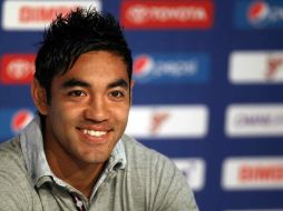 El volante del Rebaño, Marco Fabián, ya se encuentra totalmente recuperado de su lesión en la pierna derecha. MEXSPORT  /