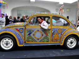 Se invirtieron siete meses de trabajo en los que adhirieron casi dos millones trescientas mil cuentas al automóvil. EFE  /