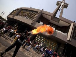 Cerca de medio millón de peregrinos provenientes de todo el país, comienzan a llegar a la Basílica. EL UNIVERSAL  /