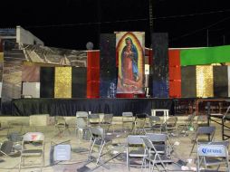 La refriega se registró en el jardín central de la población mientras llevaban a cabo un ritual guadalupano. NTX  /