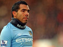 El argentino Carlos Tévez quiere salir del Manchester City. AFP  /
