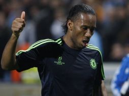 Dider Drogba pasó de ser el héroe al villano del partido, tras anotar y después fallar un penal. REUTERS  /