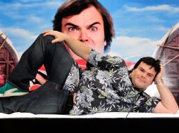 El actor encabezó hoy una breve conferencia de prensa. EFE  /