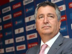 El dueño de Chivas, Jorge Vergara asegura que el equipo cuenta con mucho talento y buen espíritu. MEXSPORT  /