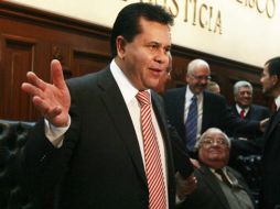 Celso Rodríguez agradeció el voto de confianza de sus compañeros. E. BARRERA  /