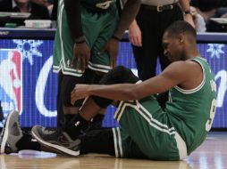 Rajon Rondo quedará fuera un par de semanas debido a un esguince en el tobillo izquierdo. AP  /