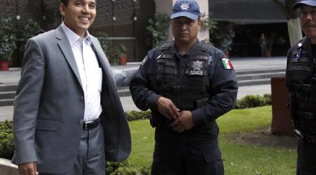 Foto de archivo de Julio César Godoy, quien transitaba libremente afuera de San Lázaro, antes de perder el fuero político. EL UNIVERSAL  /