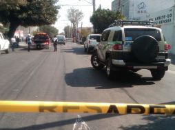 Tras la agresión, la avenida República fue cerrada por agentes de Vialidad. M. PATIÑO  /