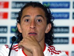 El jugador mexicano, Andrés Guardado podría jugar nuevamente con el Deportivo. MEXSPORT  /