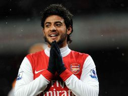 El conjunto donde milita el mexicano Carlos Vela, no podrá ver actividad en la Liga Premier por tormenta de nieve. MEXSPORT  /