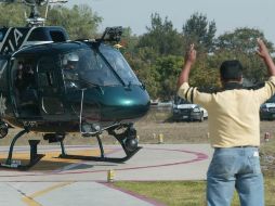 Estados Unidos entrega a México 10 helicópteros. ARCHIVO  /