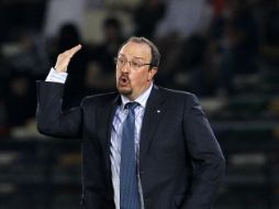 Rafael Benítez, director técnico del Inter de Milán, aseguró tener una relación de respeto con Moratti. AP  /