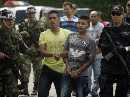 Miembros de las FARC habrían sido capturados a mediados de noviembre. AP  /