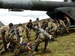 Entre los muertos se encontró al suboficial y tres soldados de la XIV Brigada del Ejército. ARCHIVO  /