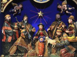 La Fundación del Español Urgente recomienda los plurales ''Niños Jesús'' y ''Papás Noel''. EFE  /